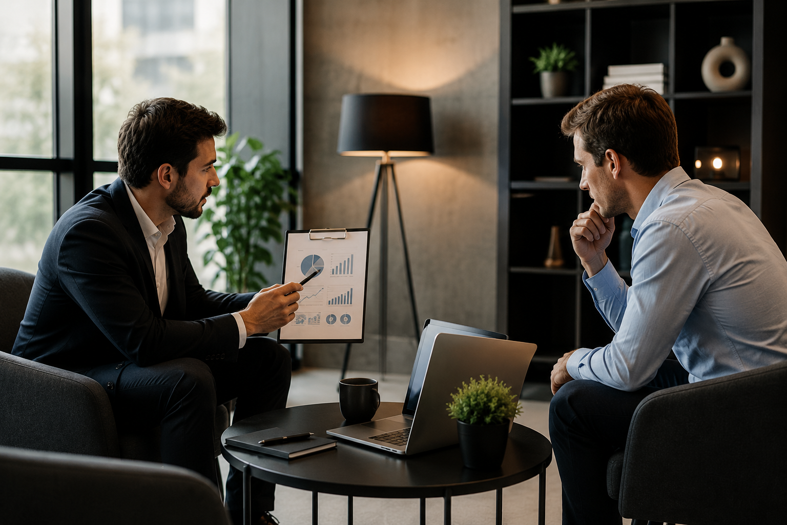 Equipo definiendo una estrategia de comunicación